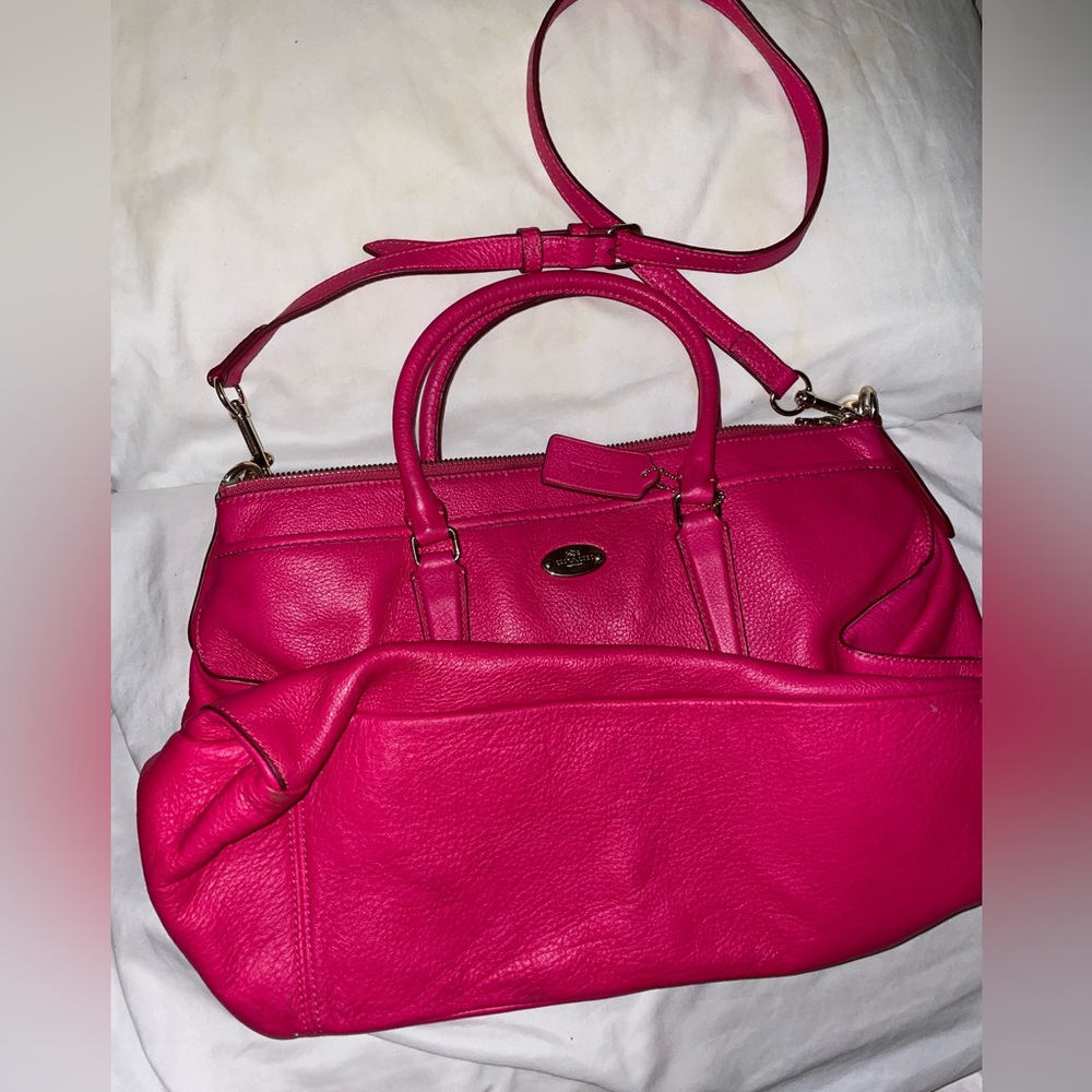 like new Pink coach purse